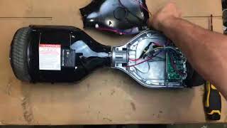 HOVER1 Hoverboard Charge Port Removal [upl. by Arbas]