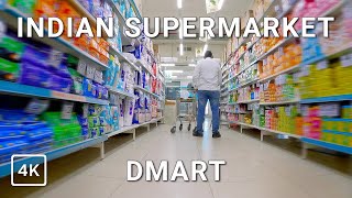 INDIAN SUPERMARKET  DMart Tour  Grocery Shop Nanded India [upl. by Sawyor]