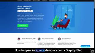 How to Open an OctaFX Demo Account  A Step By Step Guide for Beginners 🔎 [upl. by Jaymie]