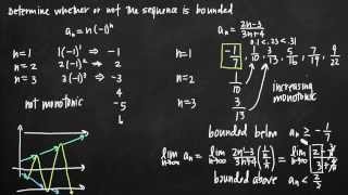 Bounded sequences KristaKingMath [upl. by Ylas]