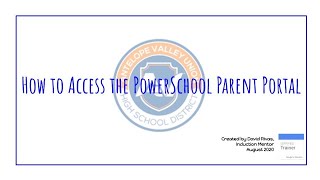 How to Access PowerSchool Parent Portal [upl. by Emmanuel]