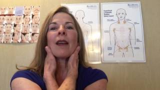 Self Lymphatic Neck Massage [upl. by Nafri]