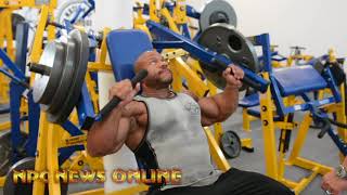 7x Time MrOlympia Phil Heath Shoulder Workout 27 Days Out From The 2018 MrOlympia [upl. by Shanney]