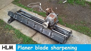 Planer blade sharpening machine [upl. by Towney944]