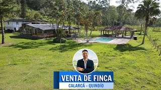 VENTA DE FINCA EN CALARCÁ QUINDÍO COLOMBIA [upl. by Barret]