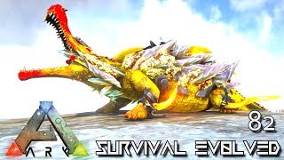 ARK SURVIVAL EVOLVED  TEK SARCO DRAGON MANTICORE EMPERORS FOREWORLD MYTH E82 MOD EXTINCTION CORE [upl. by Namhar]