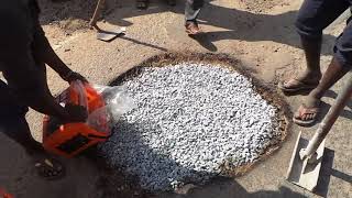 Instant Pothole repair in Bengaluru India using Instarmac [upl. by Attennaej]