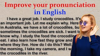 Reading Practice Improve your pronunciation in English [upl. by Trbor740]