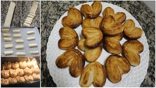 How to make French palmiers easy recipe [upl. by Yentrok199]