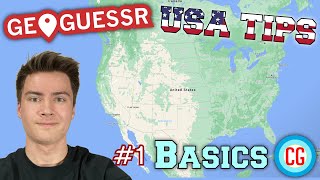 United States GeoGuessr Tips  Episode 1 The Basics [upl. by Ashwell]