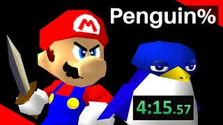 The Mario Speedrun Where You Kill a Baby Penguin [upl. by Mailliw]