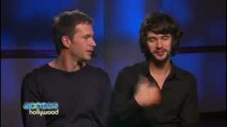 Funny interview  James DArcy and Ben Whishaw [upl. by Nila]