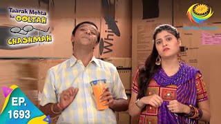 Taarak Mehta Ka Ooltah Chashmah  Episode 1693  Full Episode [upl. by Admana]