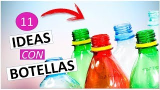 11 Manualidades Fáciles con BOTELLAS DE PLÁSTICO TRUCOS QUE TIENES QUE INTENTAR [upl. by Prudence978]