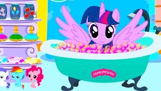 Twilight Sparkle Bubble Bath  Jumping  Lets Play Online Horse Games  Honeyheartsc [upl. by Darryl764]