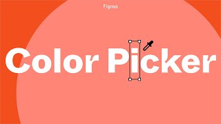 Figma Tutorial Color Picker [upl. by Sirret327]