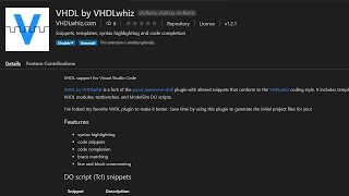 VHDL by VHDLwhiz VSCode plugin [upl. by Nasah]