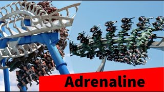 Attrazioni quotAdrenalinequot di Gardaland [upl. by Bernj]