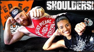 Zelina Vega  Ep54 Shoulders Workout [upl. by Alburg476]