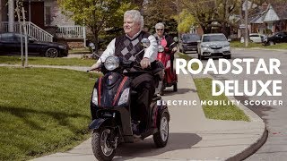 Daymak Roadstar Deluxe  Electric Mobility Scooter [upl. by Anialahs]