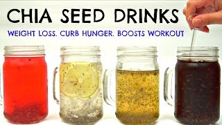 Chia Seed Drinks for Weight Loss amp Curb Hunger  Joanna Soh [upl. by Alleras]