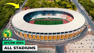 All Stadiums AFCON 2024 Africa Cup of Nations 2023 [upl. by Euginom]