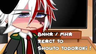 bnha  mha react to todoroki   angst  READ DESCRIPTION [upl. by Anuait]