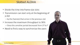 Slotted ALOHA Protocol [upl. by Eintruoc]