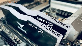 Extremely Affordable RGB DDR43200 16GB kit  TeamGroup TForce Delta RGB [upl. by Hanan]