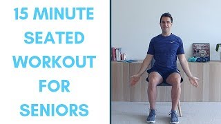 15Minute Easy Seated Workout for Seniors [upl. by Santos]