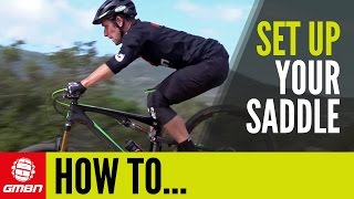 How To Set Up Your Mountain Bike Saddle And Seatpost [upl. by Bokaj]