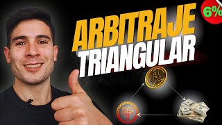 ¡ARBITRAJE TRIANGULAR GANO 16 USD POR OPERACIÓN [upl. by Meeharbi400]