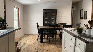 Double Wide Mobile Home Kitchen Remodel Renovation [upl. by Ahsemik]