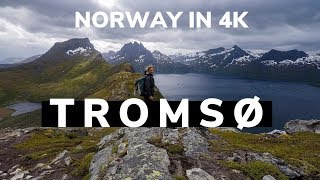 Best of Tromso Norway in Summer  Hiking Sailing and the Midnight Sun in 4K [upl. by Lamej]