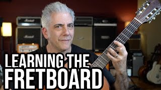 How To QUICKLY LEARN The FRETBOARD [upl. by Eniroc499]