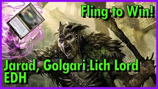 Jarad Golgari Lich Lord EDH Deck Tech  Magic the Gathering [upl. by Akienat]