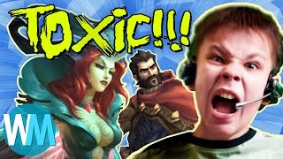 Top 10 Most Toxic Video Game Communities [upl. by Anaoy]