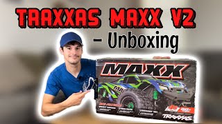 TRAXXAS MAXX V2  UNBOXING [upl. by Notsur]