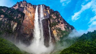 Worlds highest Waterfall  the most beautiful Angel Waterfalls of Venezuela [upl. by Danna]