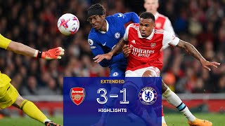 Arsenal 31 Chelsea  Highlights  EXTENDED  Premier League 2223 [upl. by Oretos]