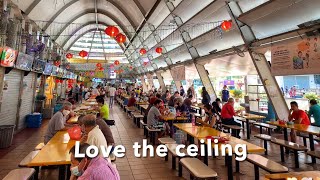 SINGAPORE HAWKER CENTRE TOUR  TANGLIN HALT NEIGHBOURHOOD CENTRE [upl. by Inig]