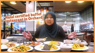 Singapore newest HALAL CERTIFIED buffet restaurant in ORCHARD [upl. by Westerfield556]