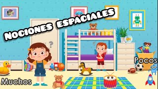 NOCIONES ESPACIALES para NIÑOS [upl. by Ellednek]