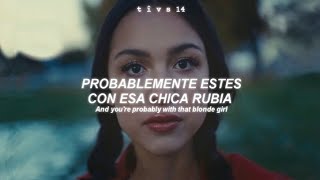 Olivia Rodrigo  drivers license Official Video  Sub Español  Lyrics [upl. by Llennaj]