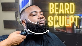 HOW TO SHAPE A BEARD  STEP BY STEP TUTORIAL  BEARD SHAPING [upl. by Noryak]