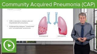 Community Acquired Pneumonia CAP – Pediatrics  Lecturio [upl. by Edmea]