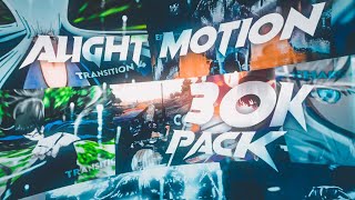 Alight Motion Pack  SHAKE EFFECT TRANSITION CC TEXT ANIMATION OVERLAY by zrosezz [upl. by Ellehcan]