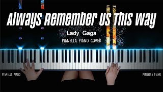 Lady Gaga Always Remember Us This Way Instrumental Versions [upl. by Nednarb775]