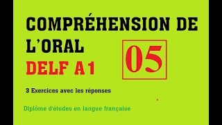 DELF A1  Compréhension de loral no 5 [upl. by Krys]