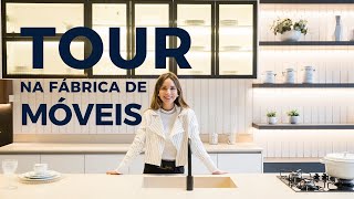 Tour pela fábrica de móveis planejados com LUISA ACCORSI [upl. by Marutani]